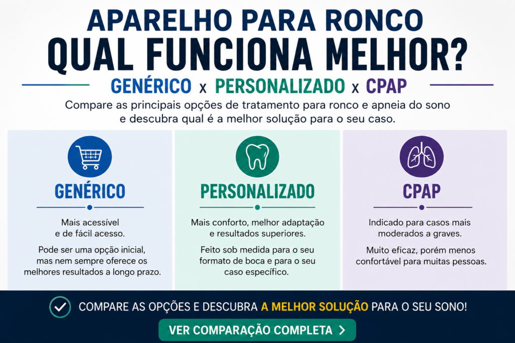 aparelho para ronco